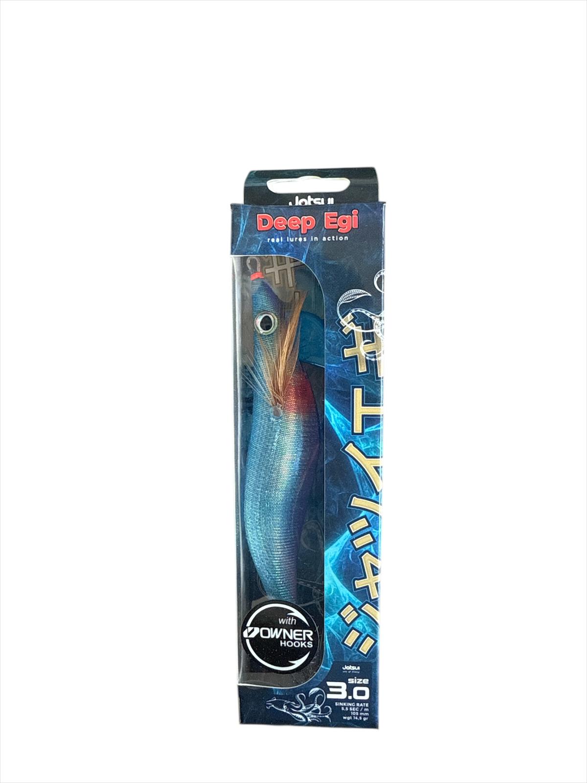 JATSUI Deep Egi 09 BLU – Totanara da Profondità Colore 09 per Cefalopodi