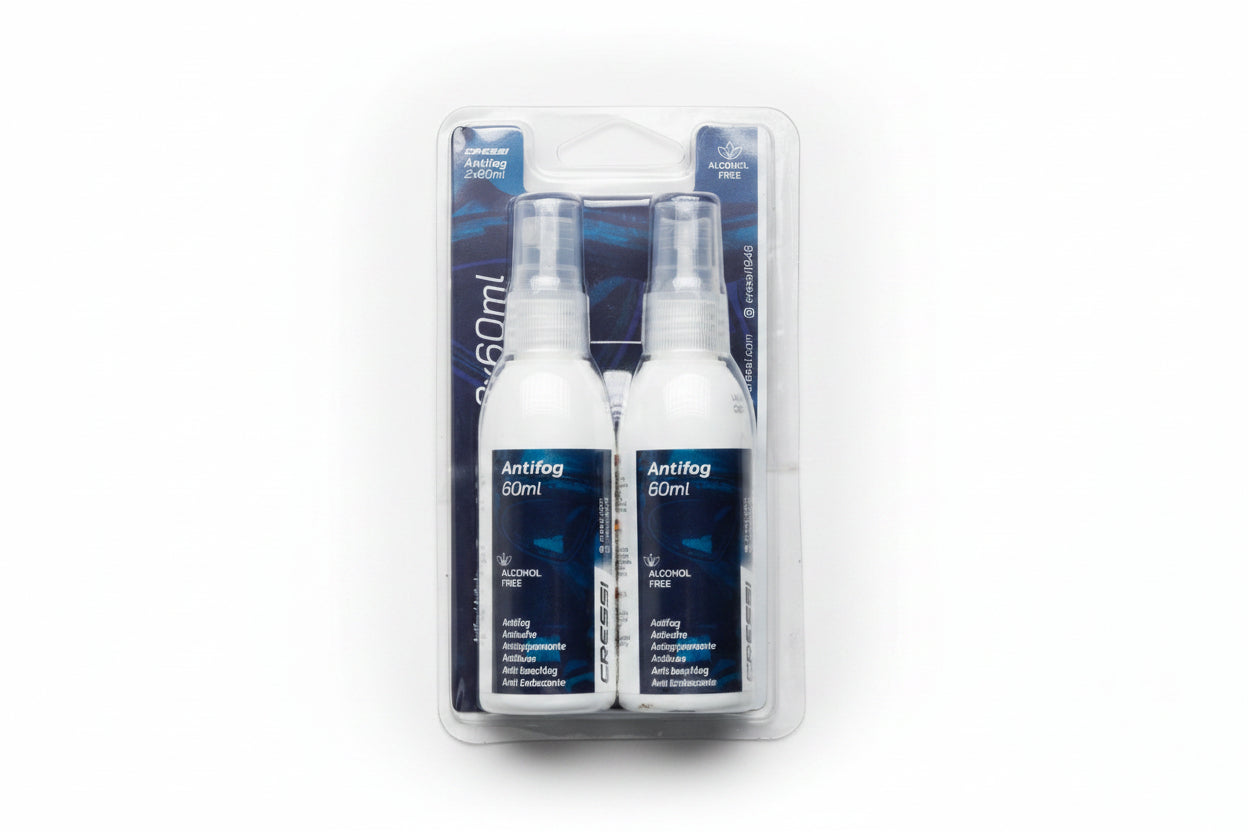 Cressi Spray Antiappannante per maschere e occhali 60 ml 2pz.