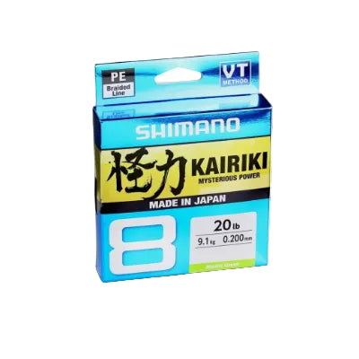 SHIMANO KAIRIKI 8 VT 300MT. 0.315MM MANTIS GREEN