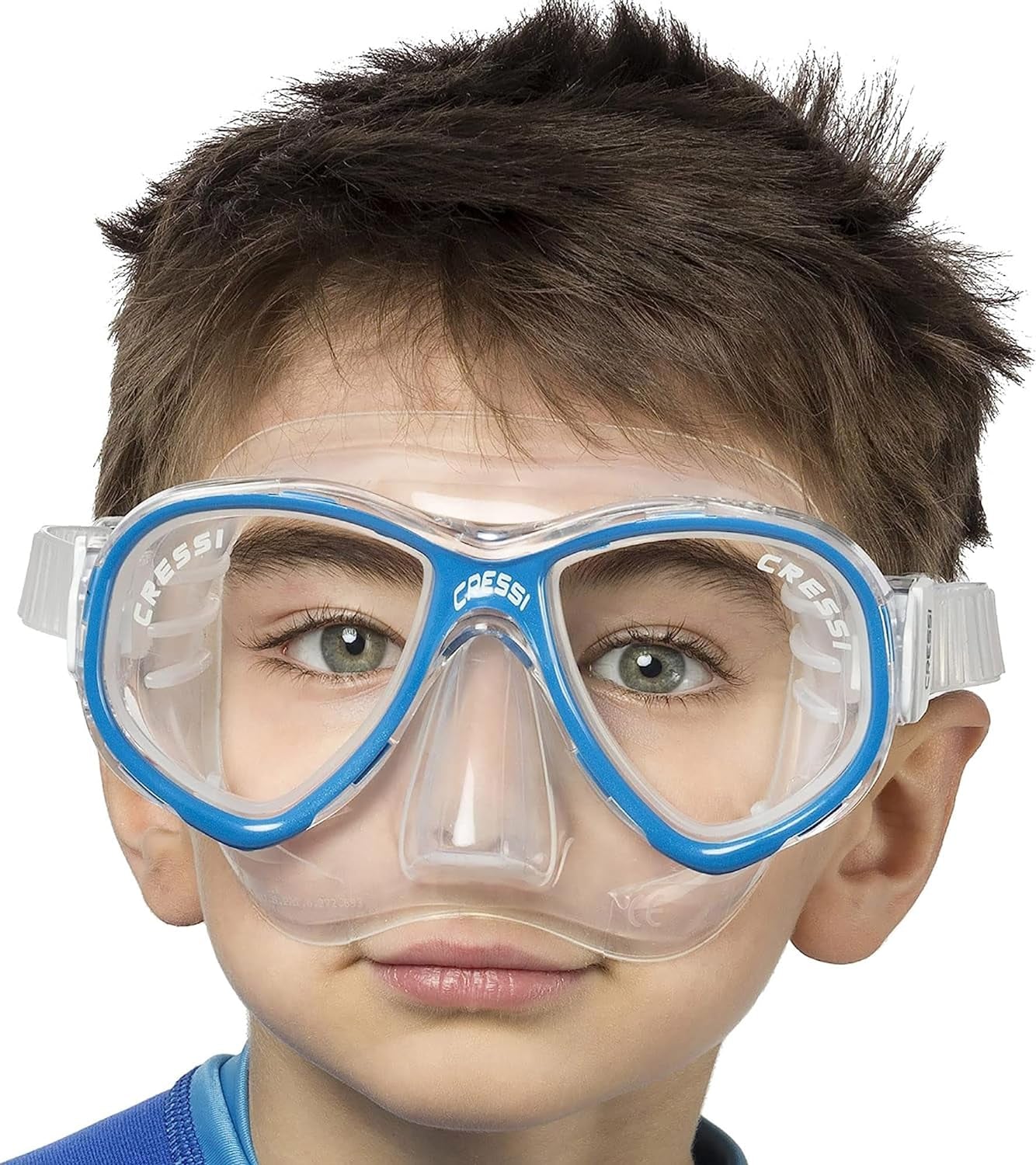 Perla Jr Snorkeling & Apnea - Maschera O Combo Set Maschera Perla Jr + Snorkel Minigringo, Taglia Unica, Junior Unisex