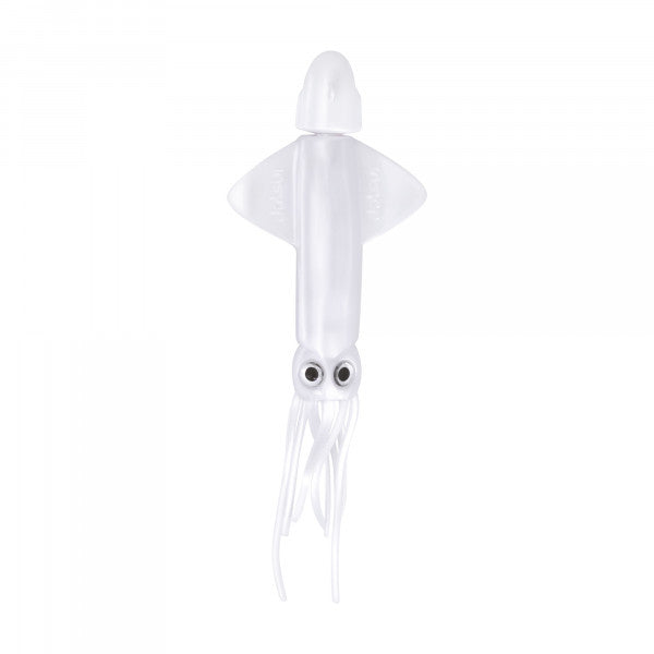 JATSUI Crazy Squid Full 150g FW – Totanara Bianco Fluorescente per Eging