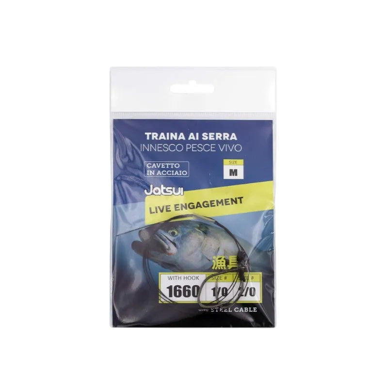 JATSUI LIVE BAIT RIG BLUEFISH #XL