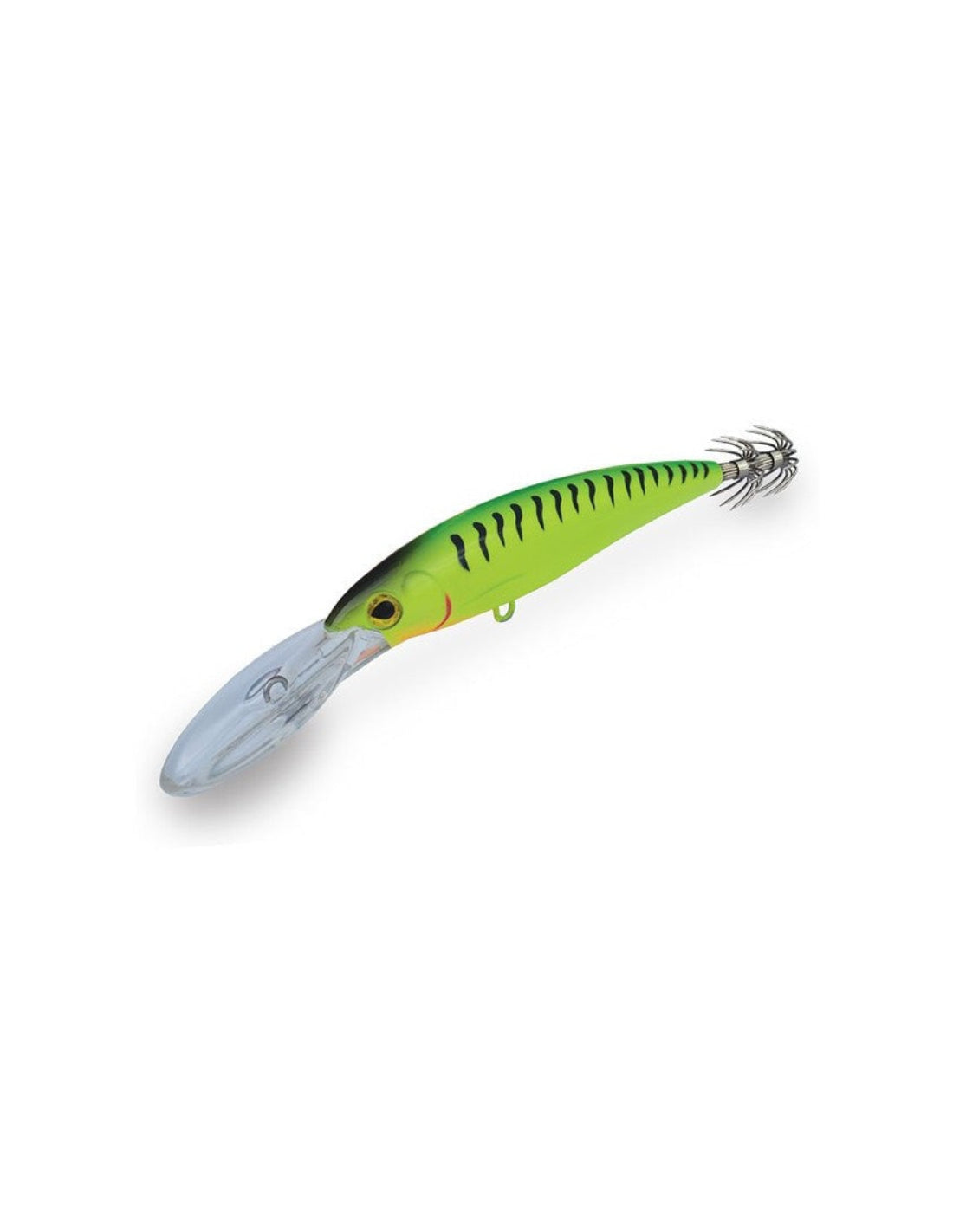 DTD Deep Calamari 120 Verde Giallo – Totanara Bicolore per Eging in Mare