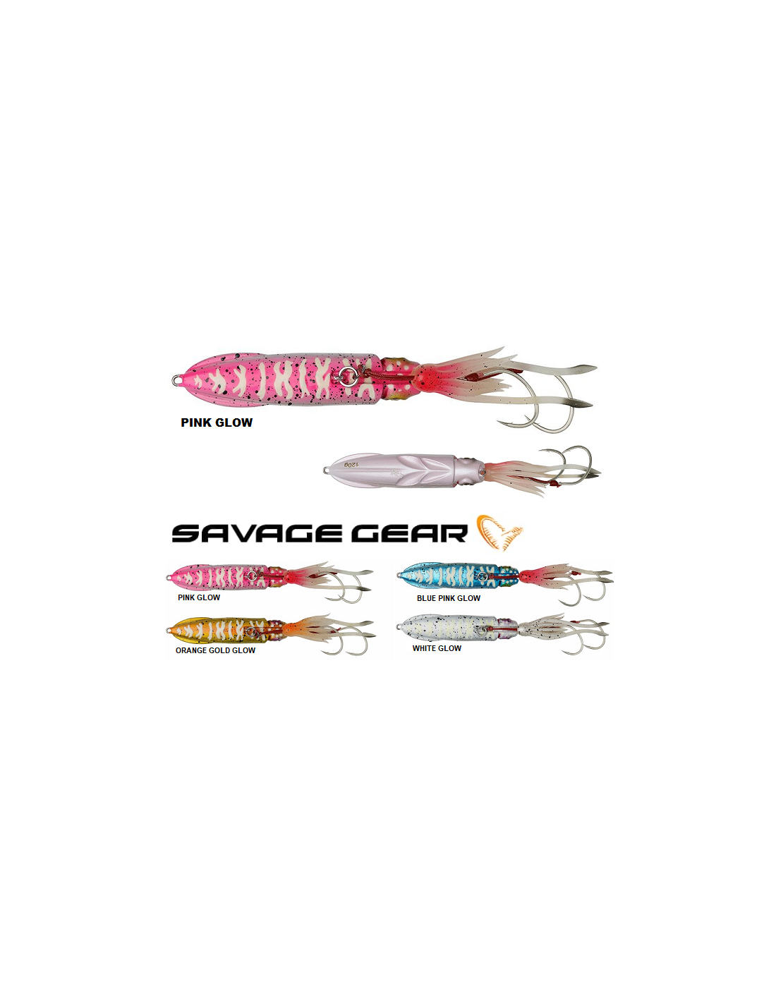 SAVAGE GEAR SWIMSQUID INCHIKU 120G PINK GLOW
