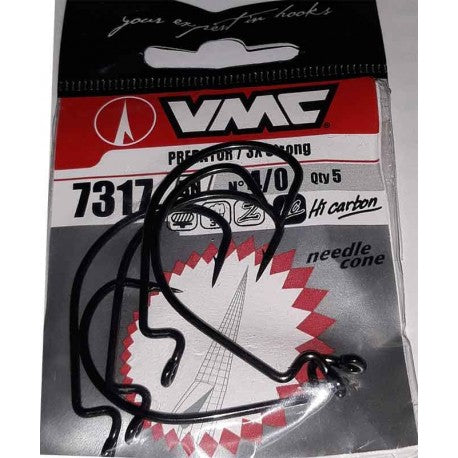 VMC 7317 BN Ancora Tripla Black Nickel 2/0