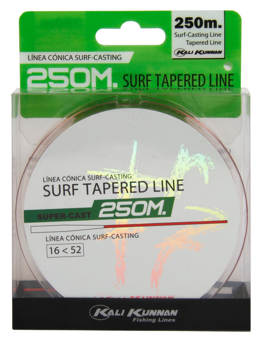KALIKUNNAN SUPER CAST SURF TAPERED LEADER 250 MT