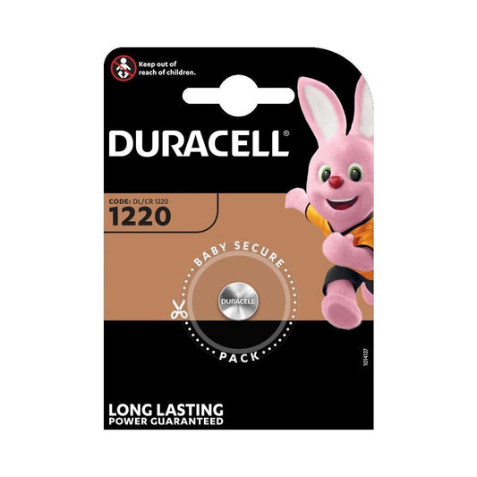Duracell CR1220 – Pila a Bottone per Accessori da Pesca