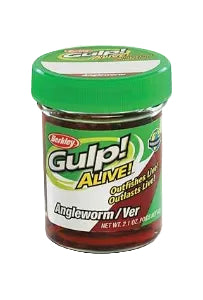 Esca Berkley Gulp Alive Angle Worm 3cm red wiggler