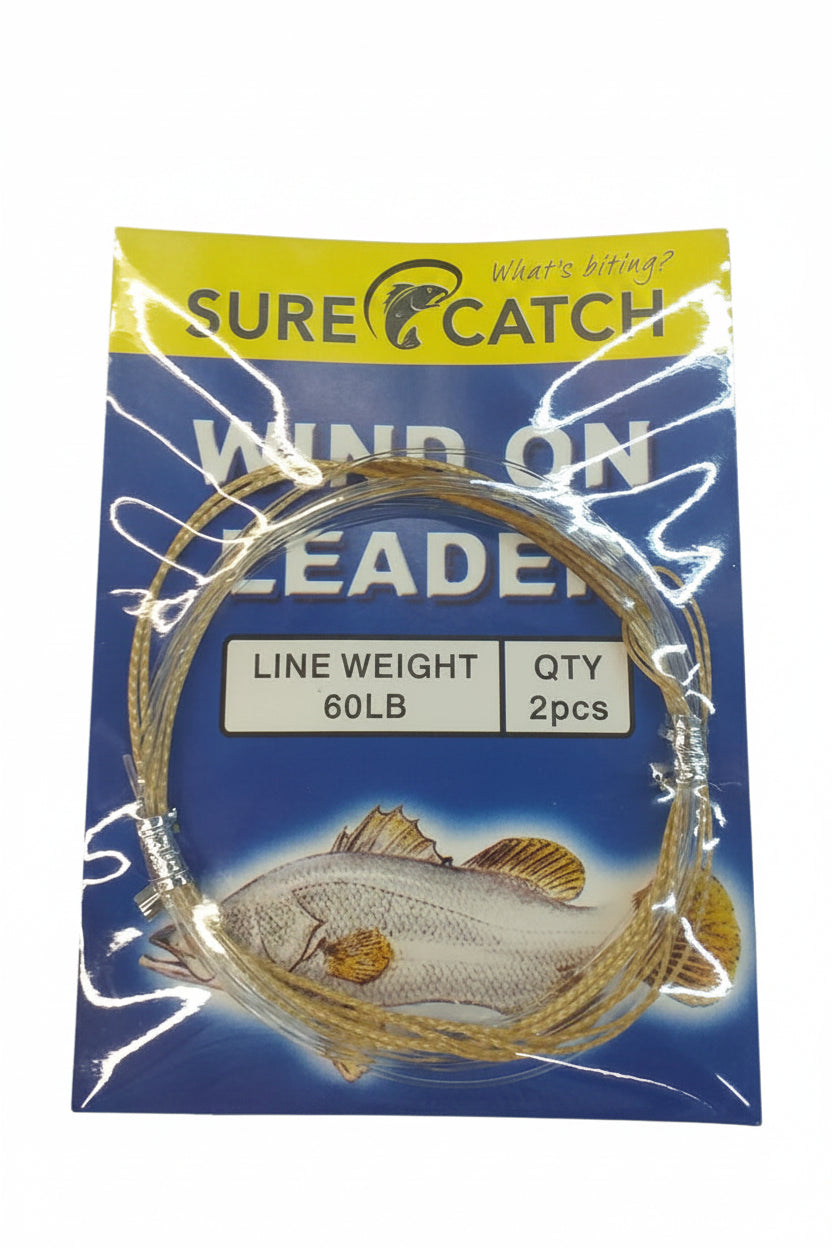 Surecatch Dacron Wind-On Leader Mono 60lb 1.5m