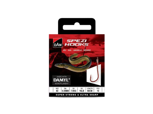 DAM SPEZI EEL 6 0.30MM 5.4KG 60CM 10PCS