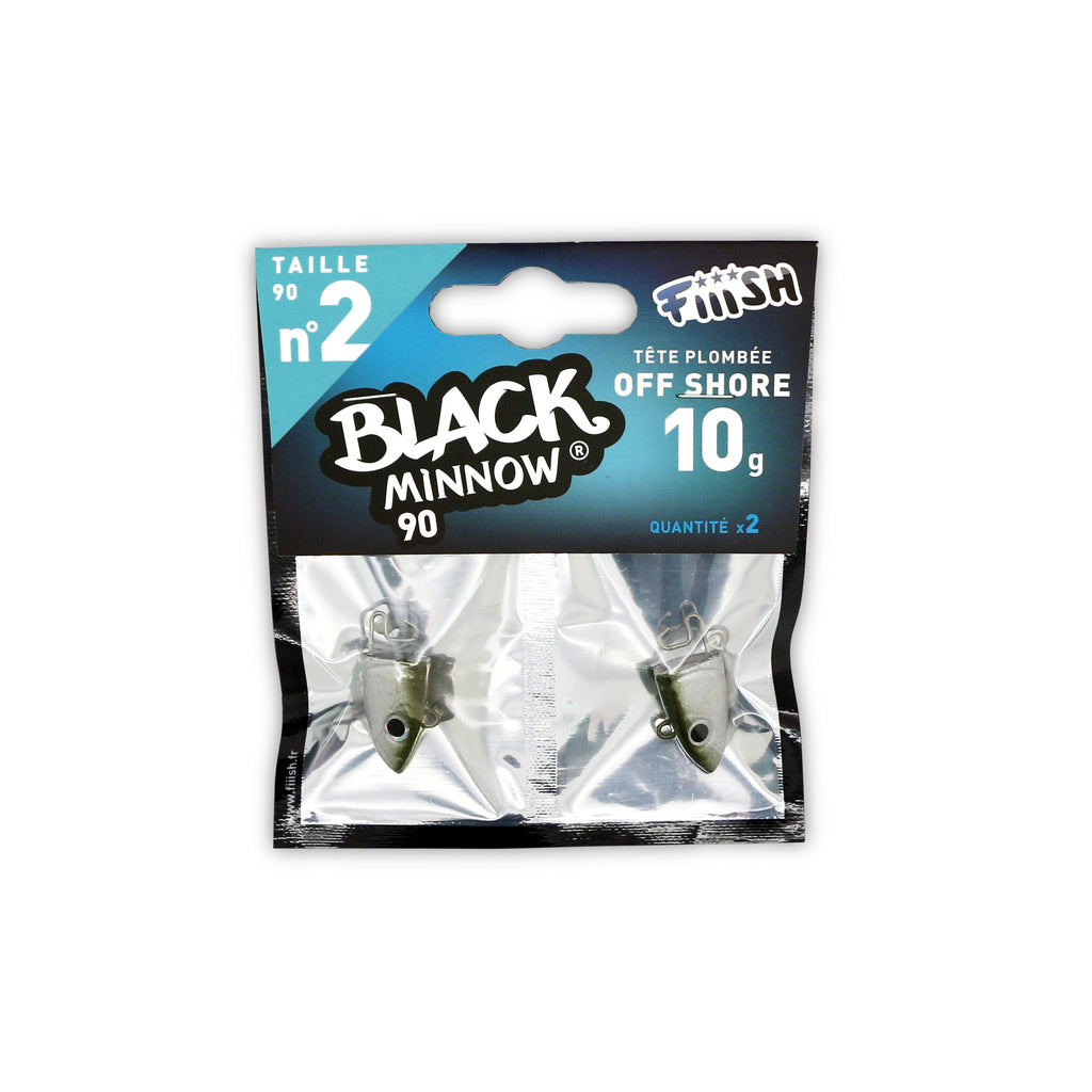 Fiiish Black Minnow 2 Jig Head Offshore 10g