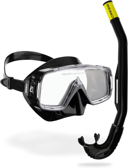 Sirena & Island 2.0 - Snorkeling Combo Set Maschera Sirena + Aeratore Island 2.0, Taglia Unica, Unisex