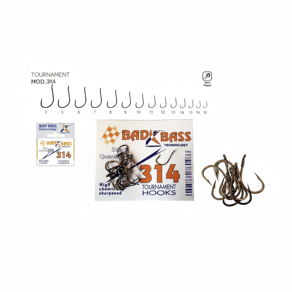 Bad Bass Ami Tournament 314 Misura 10 – 15 Pezzi