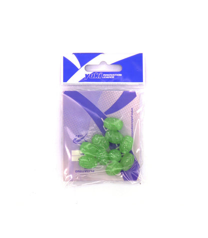 Yuki Floating Soft Beads Green