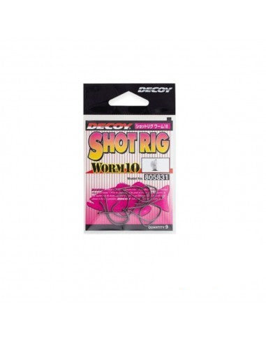 Decoy Worm 10 Shot Rig Mis.4 – Ami per Dropshot e Pesca a Verme
