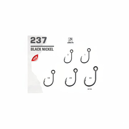 Jatsui Amo 237 BN Mis. 2/0 - Black Nickel Amo per artificiali pesca spinning
