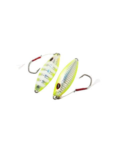 Storm Gomoku Slow Rocker 70 Gr 6,9 Cm UV Chartreuse Glow Zebra